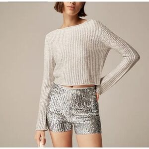 J.Crew Collection sequin mini short